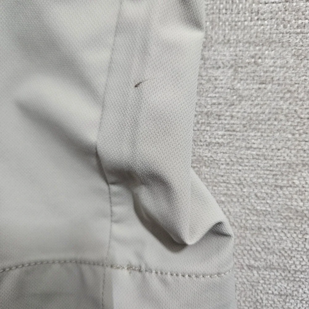 Banana Republic Core Temp Mens Pants 38x30 Light Gray Performance Chino Slim Fit